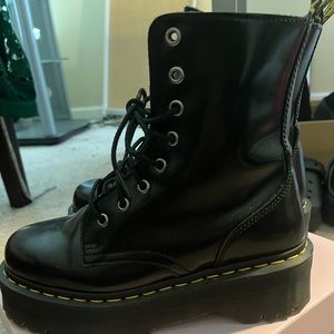 Black Doc Marten Combat boots